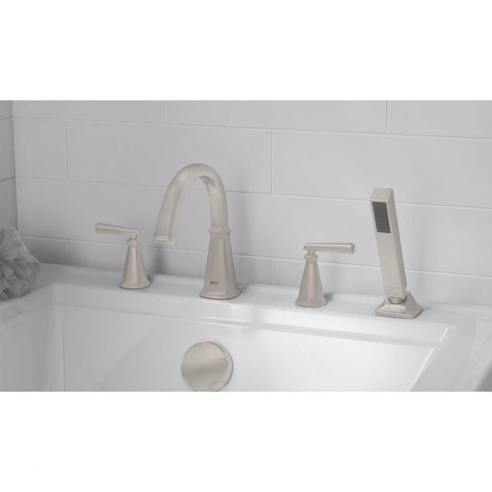 Edgemere® Bathtub Faucet With Lever Handles and Personal Shower for Flash® Rough-In Valv