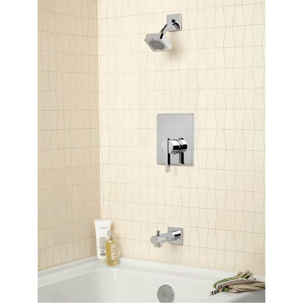 Times Square® 1.75 gpm/6.6 L/min Tub and Shower Trim Kit With Water-Saving Showerhead, Double
