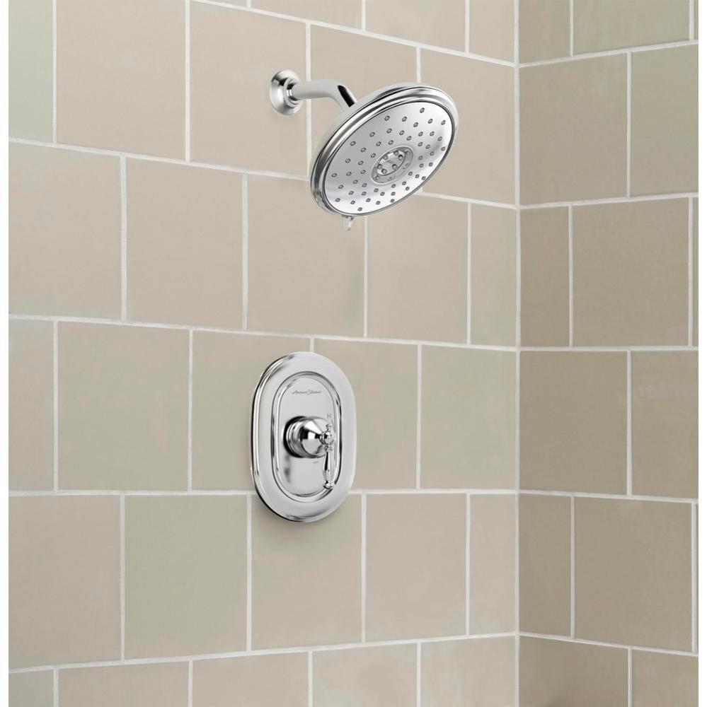 Quentin® 1.8 gpm /6.8 L/min Shower Trim Kit With Water-Saving Showerhead, Double Ceramic Pres
