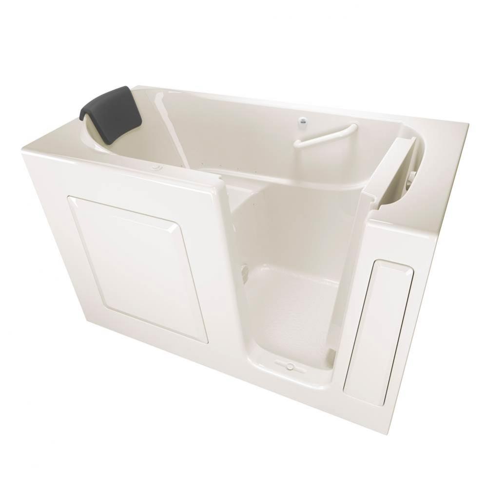 Gelcoat Premium Series 30 x 60 -Inch Walk-in Tub With Air Spa System - Right-Hand Drain