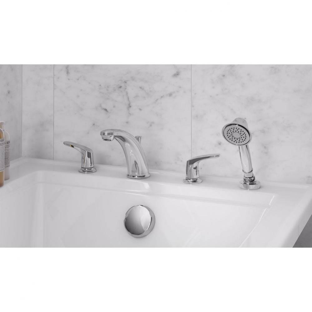Colony® PRO Bathtub Faucet Trim With Lever Handles and Personal Shower for Flash® Rough-