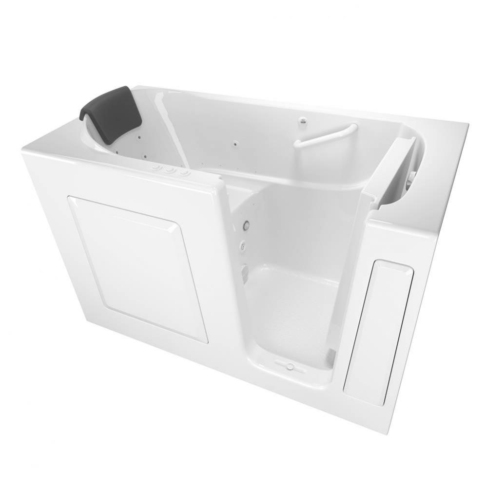 Gelcoat Premium Series 30 x 60 -Inch Walk-in Tub With Combination Air Spa and Whirlpool Systems -