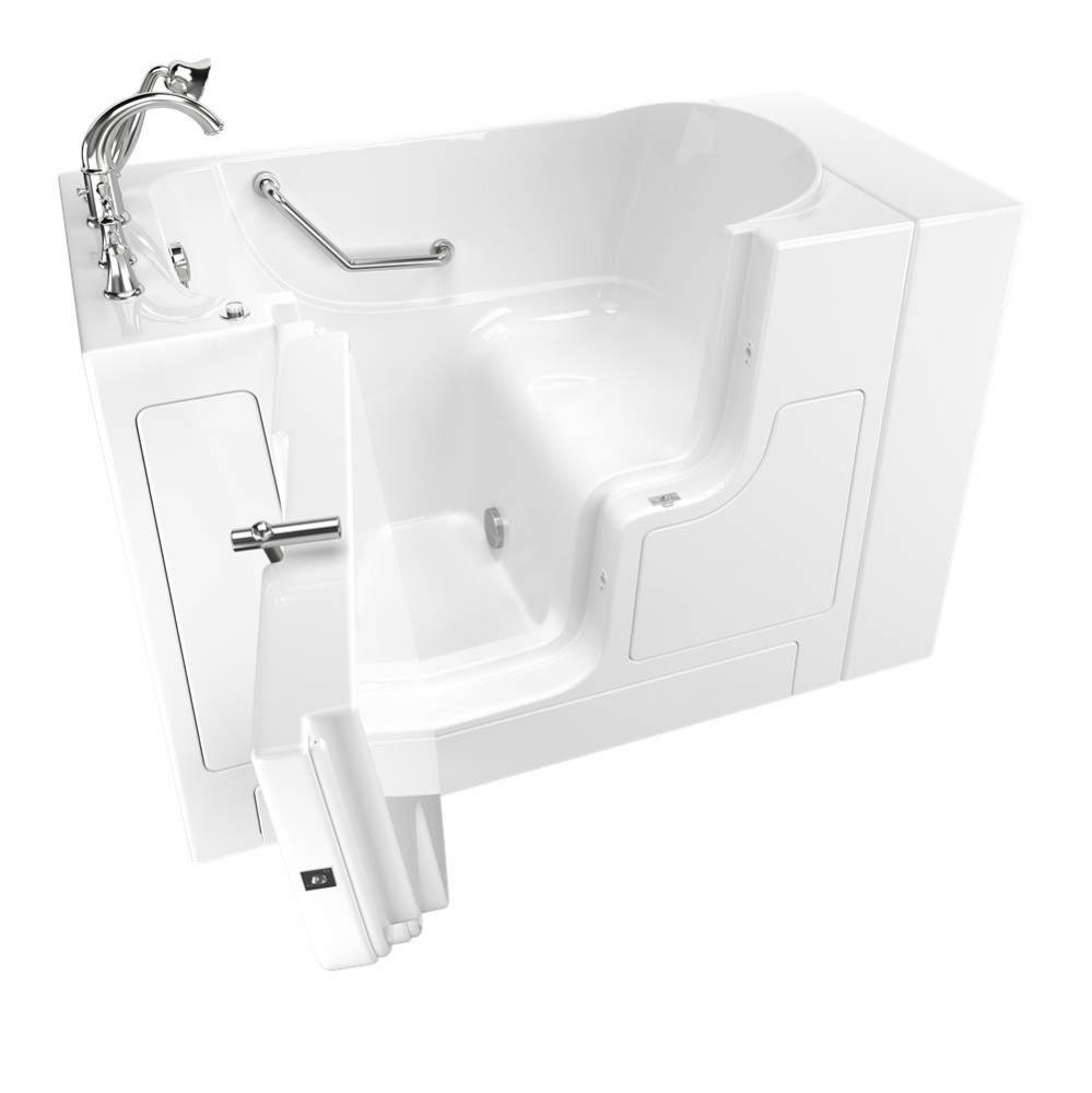 Gelcoat Premium Series 30 in. x 52 in. Outward Opening Door Walk-In Bathtub