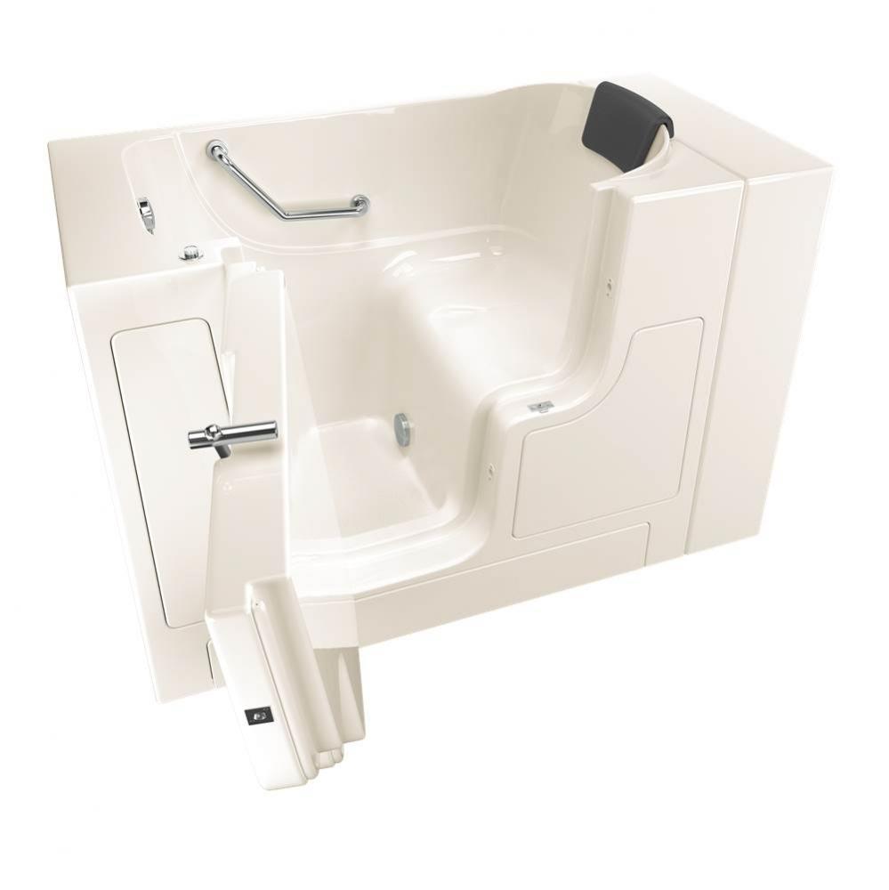 Gelcoat Premium Series 30 x 52 -Inch Walk-in Tub With Soaker System - Left-Hand Drain