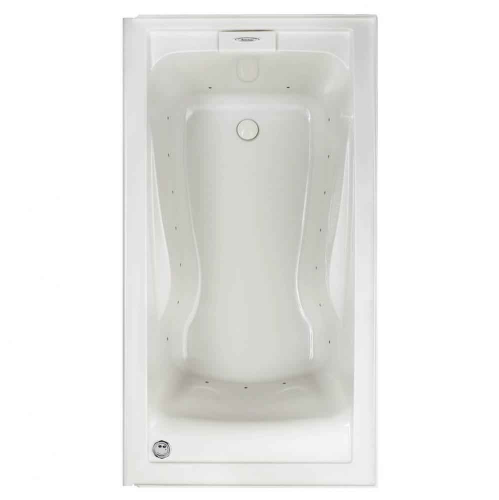 Evolution® 60 x 32-Inch Deep Soak® Integral Apron Bathtub Left-Hand Outlet With EverClea