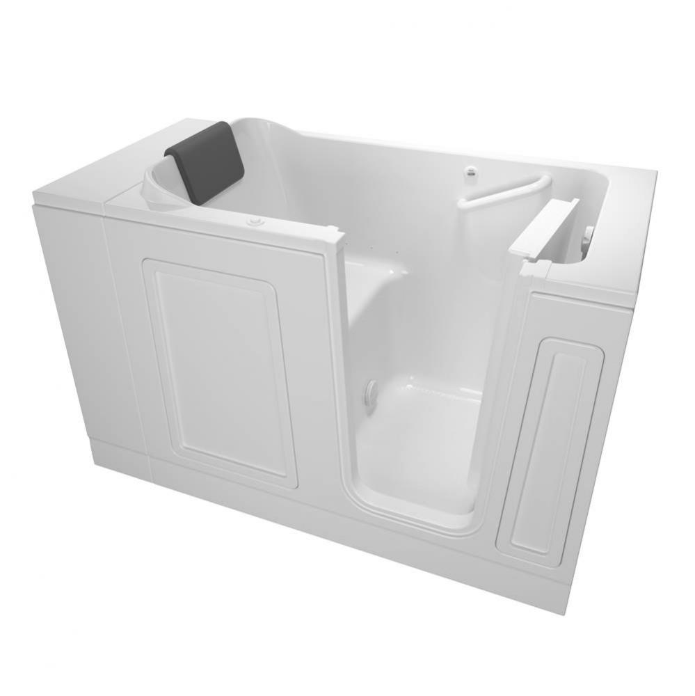 Acrylic Luxury Series 30 x 51 -Inch Walk-in Tub With Air Spa System - Right-Hand Drain