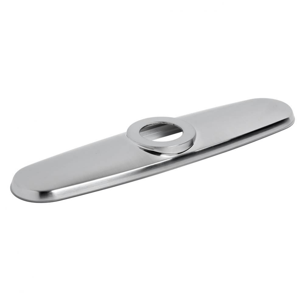 Fairbury Escutcheon and Putty Plate, Stainless Steel