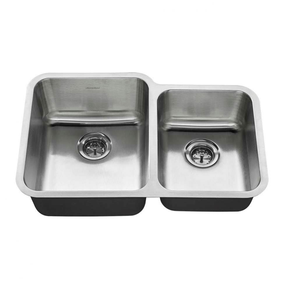 Reliant® 31 x 20-Inch Stainless Steel Undermount Double-Bowl Kitchen Sink