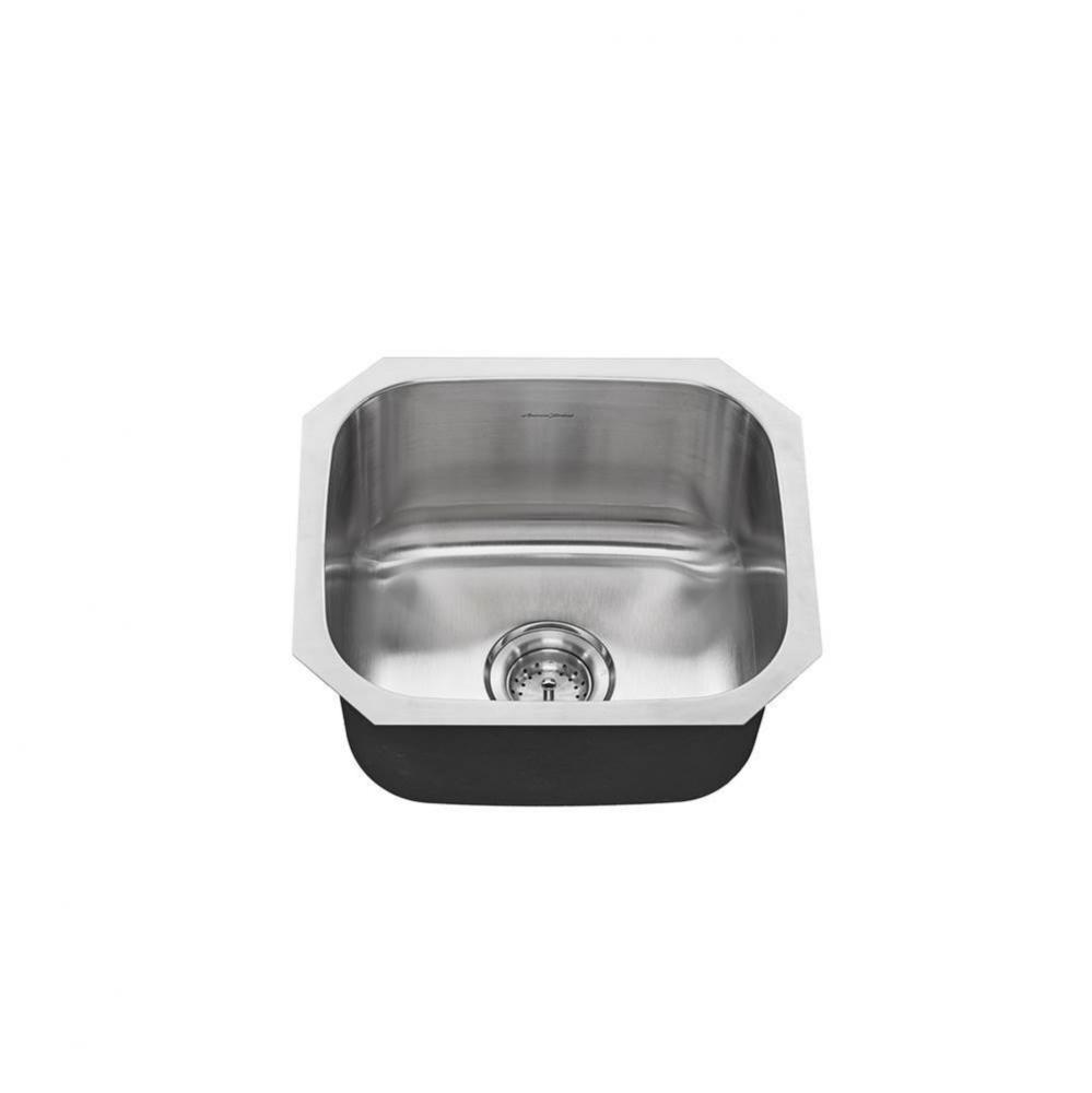 Portsmouth® 18 x 16-Inch Stainless Steel Undermount Single-Bowl Kitchen Sink