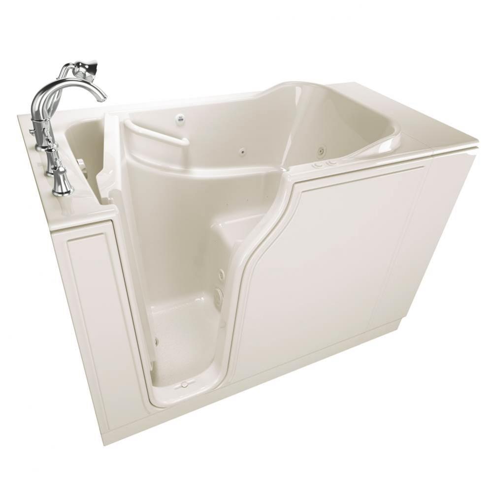 Gelcoat Value Series 30 x 52 -Inch Walk-in Tub With Combination Air Spa and Whirlpool Systems - Le