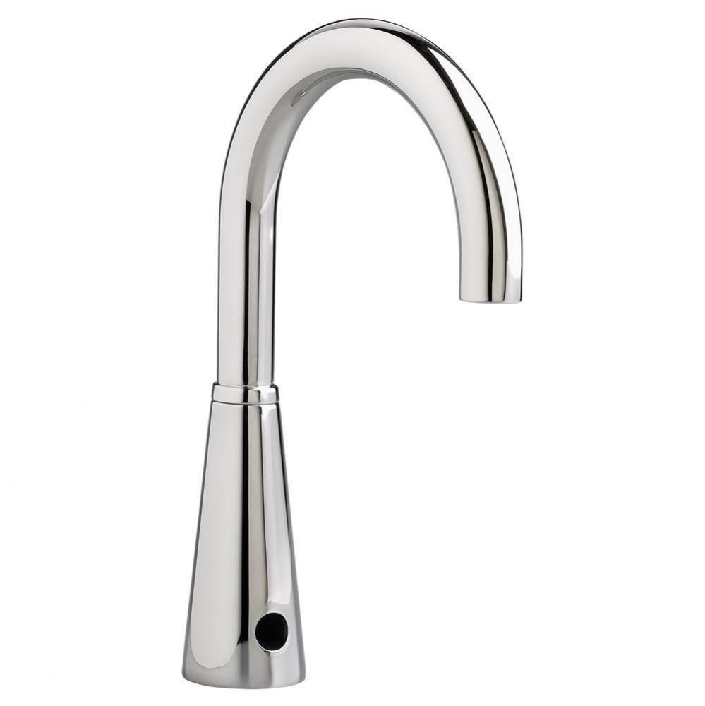 Selectronic Gooseneck Touchless Faucet, PWRX 10 Year Battery, 0.5 gpm/1.9 Lpm