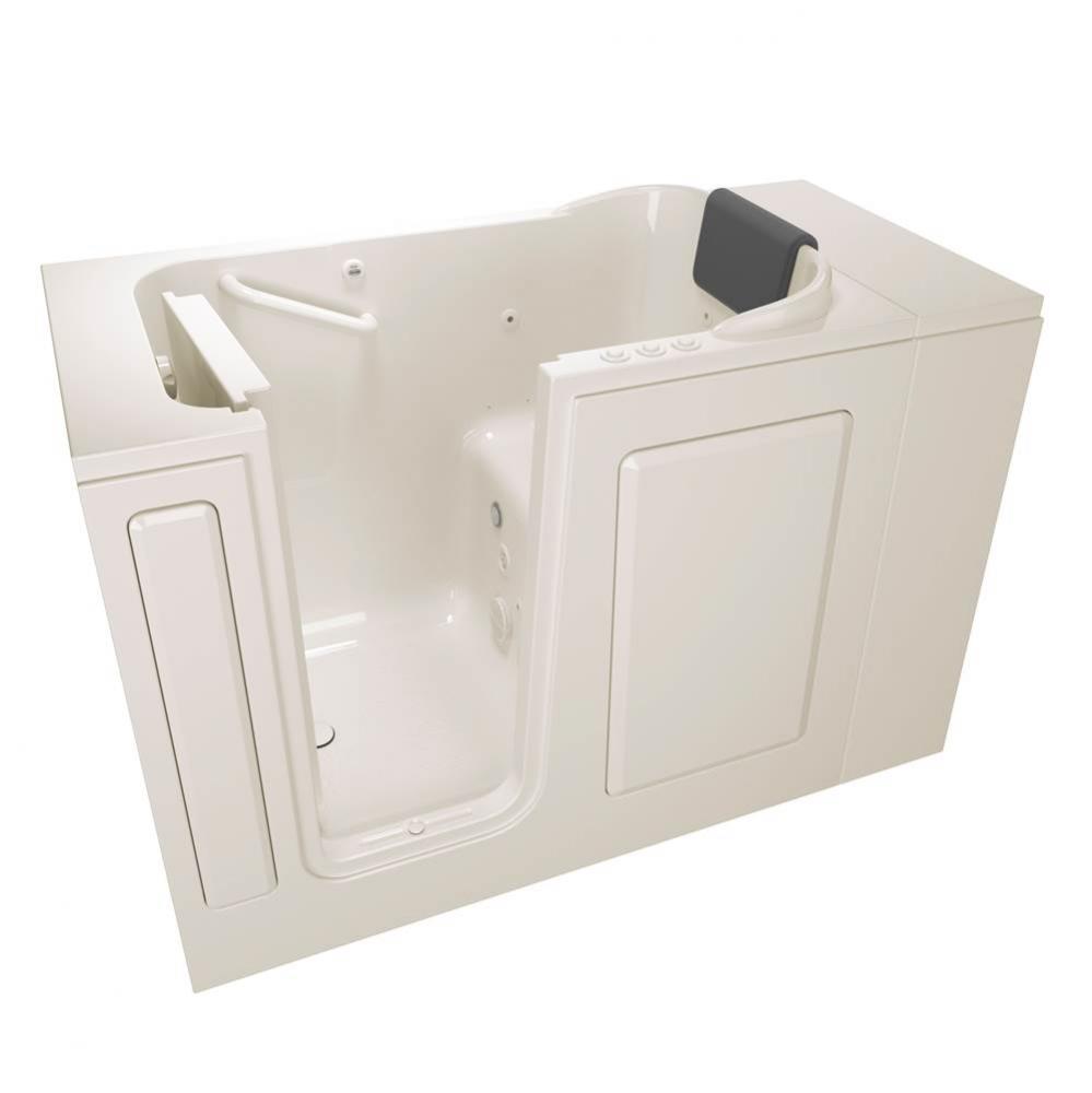 Gelcoat Premium Series 28 x 48-Inch Walk-in Tub With Combination Air Spa and Whirlpool Systems - L