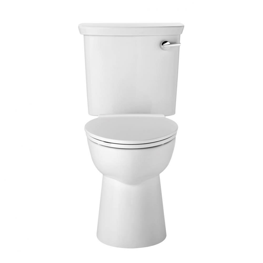 VorMax® Two-Piece 1.28 gpf/4.8 Lpf Chair Height Elongated Right-Hand Trip Lever Toilet Less S