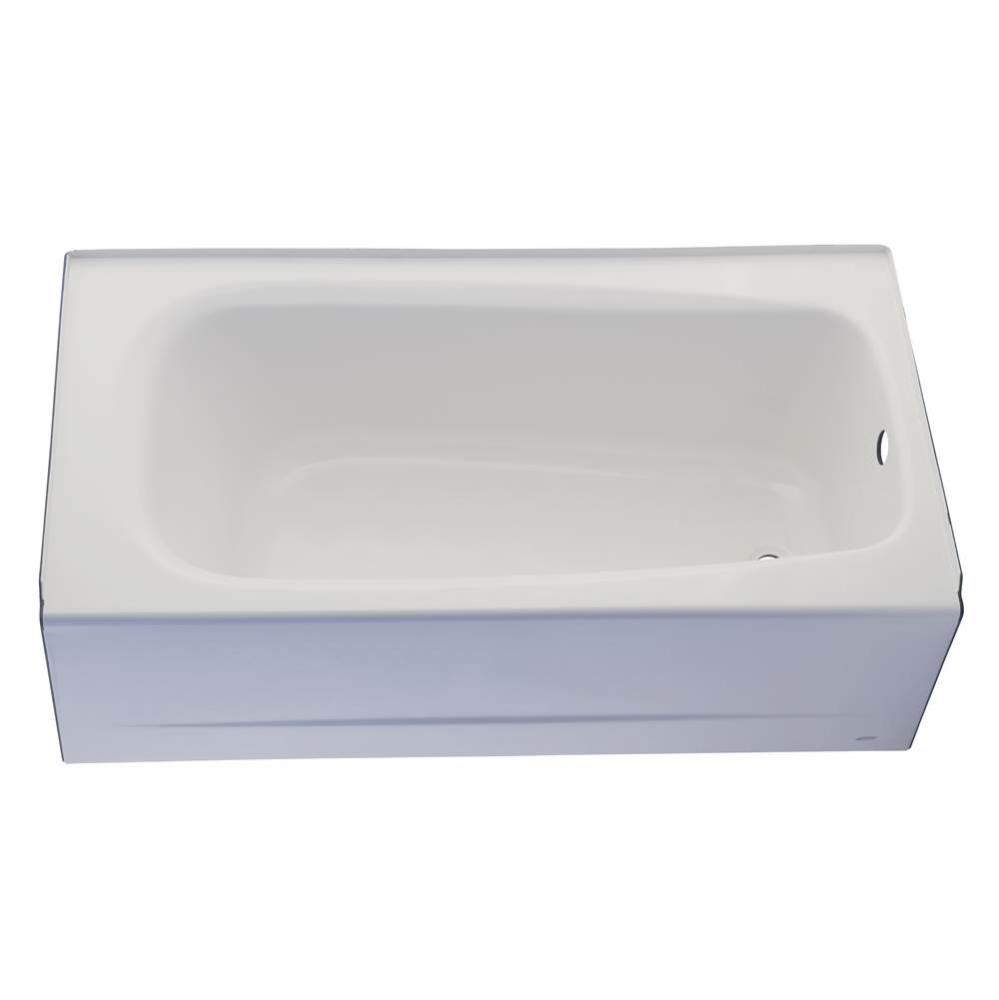 Cambridge® Americast® 60 x 32-Inch Integral Apron Bathtub With Right-Hand Outlet