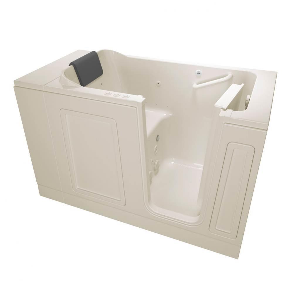 Acrylic Luxury Series 30 x 51 -Inch Walk-in Tub With Combination Air Spa and Whirlpool Systems - R