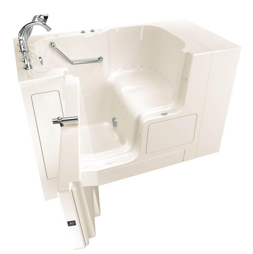 Gelcoat Value Series 32 x 52 -Inch Walk-in Tub With Air Spa System - Left-Hand Drain With Faucet