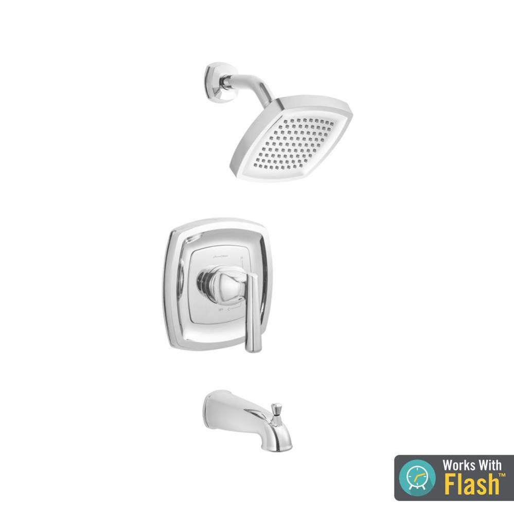 Edgemere® 2.5 gpm/9.5 L/min Tub and Shower Trim Kit With Showerhead, Double Ceramic Pressure