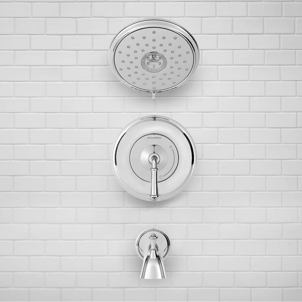 Delancey® 1.8 gpm/6.8 L/min Tub and Shower Trim Kit With Water-Saving 4-Function Showerhead a