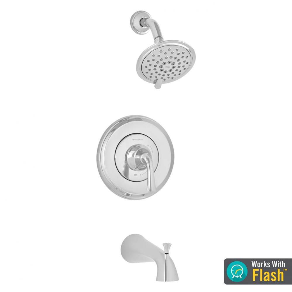 Patience® 1.8 gpm/6.6 L/min Tub and Shower Trim Kit w/Water-Saving 3-Function Showerhead, Dou