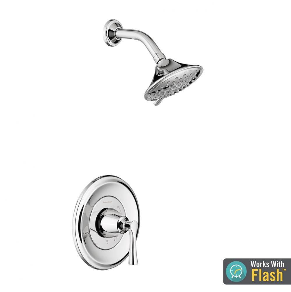 Estate® 1.8 gpm/6.8 L/min Shower Trim Kit With Water-Saving 3-Function Showerhead, Double Cer