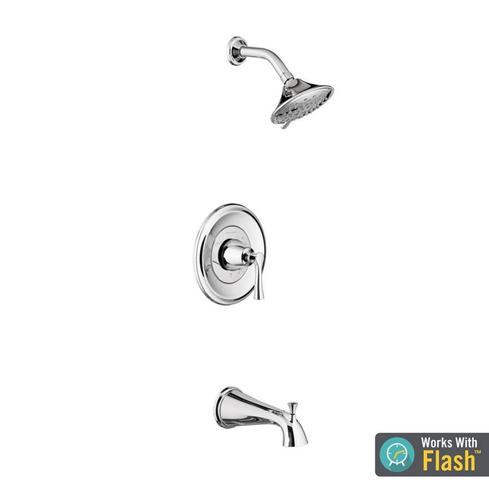 Estate® 2.5 gpm/9.5 L/min Tub and Shower Trim Kit With 3-Function Showerhead, Double Ceramic