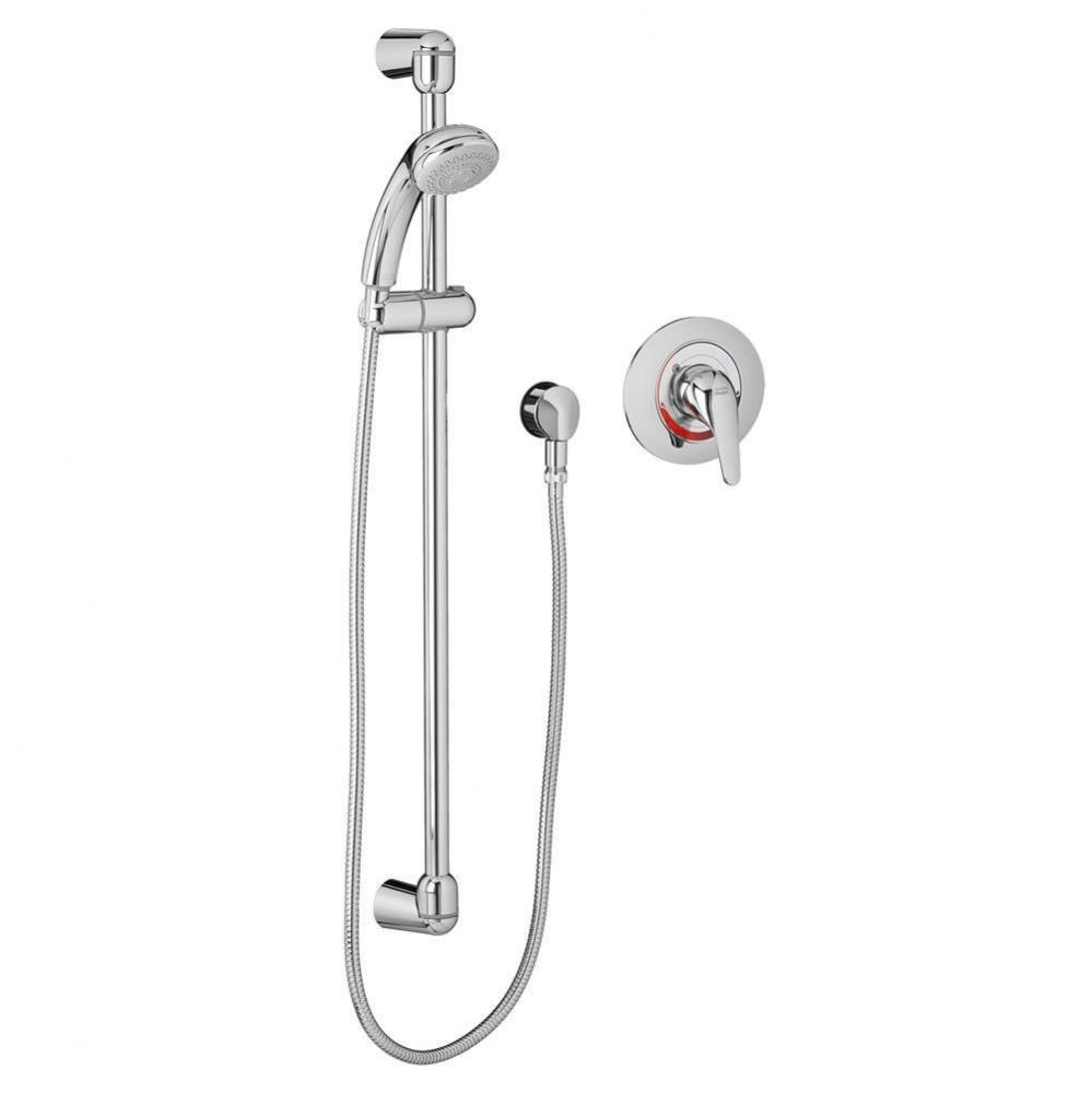 COMM SHOWER SYS, 1.5 GPM, SLIDE-GRAB
