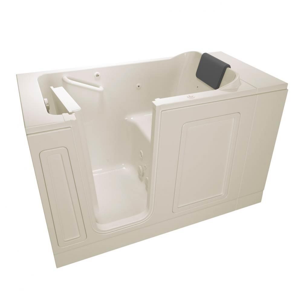 Acrylic Luxury Series 30 x 51 -Inch Walk-in Tub With Whirlpool System - Left-Hand Drain