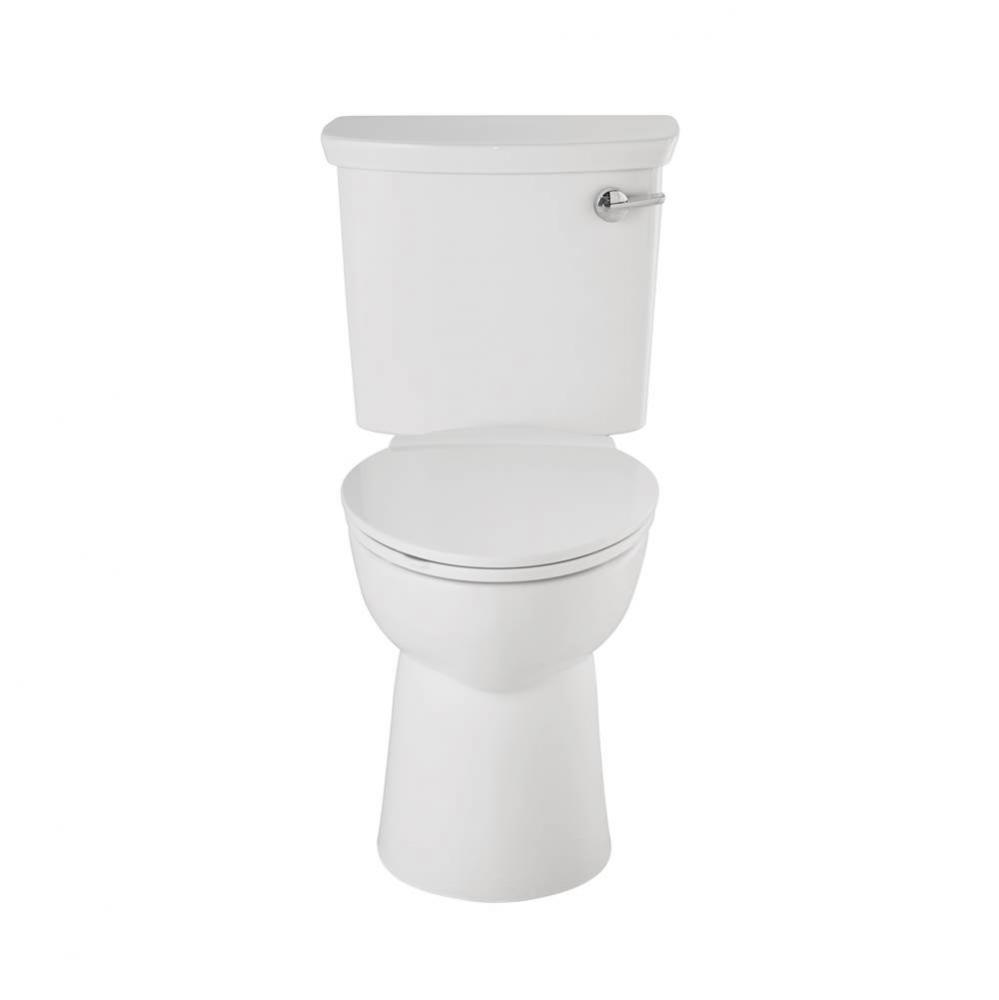 VorMax® Plus Two-Piece 1.28 gpf/4.8 Lpf Chair Height Elongated Right-Hand Trip Lever Toilet W