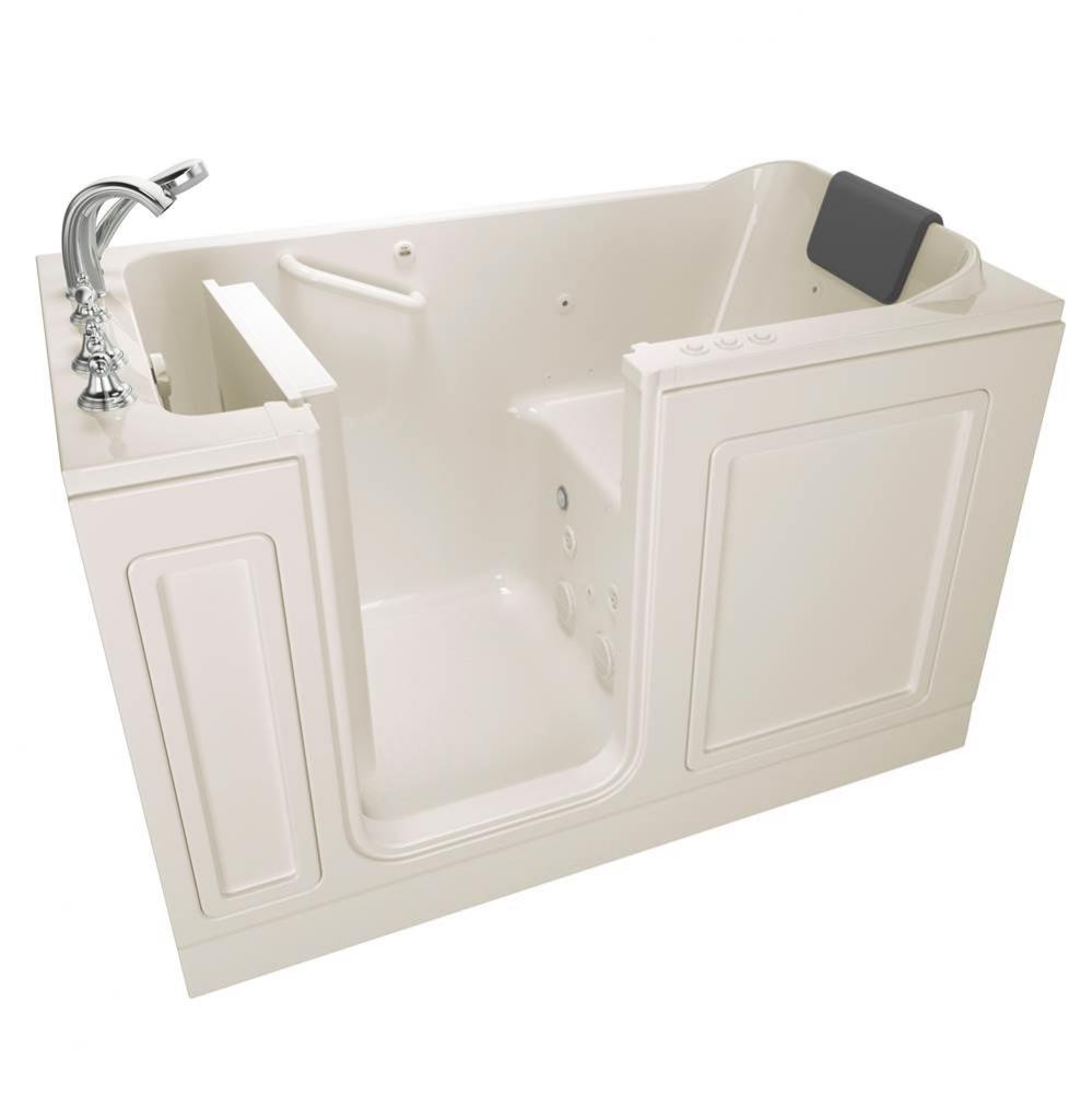Acrylic Luxury Series 32 x 60 -Inch Walk-in Tub With Combination Air Spa and Whirlpool Systems - L