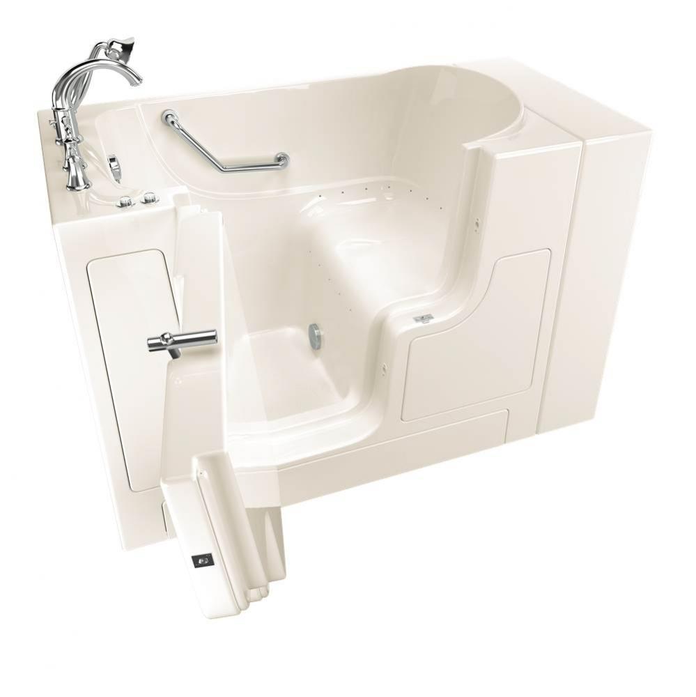 Gelcoat Premium Series 30 in. x 52 in. Outward Opening Door Walk-In Bathtub with Air Spa system
