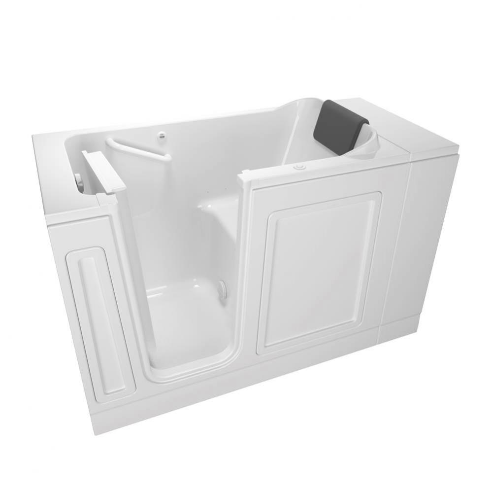 Acrylic Luxury Series 28 x 48-Inch Walk-in Tub With Air Spa System - Left-Hand Drain
