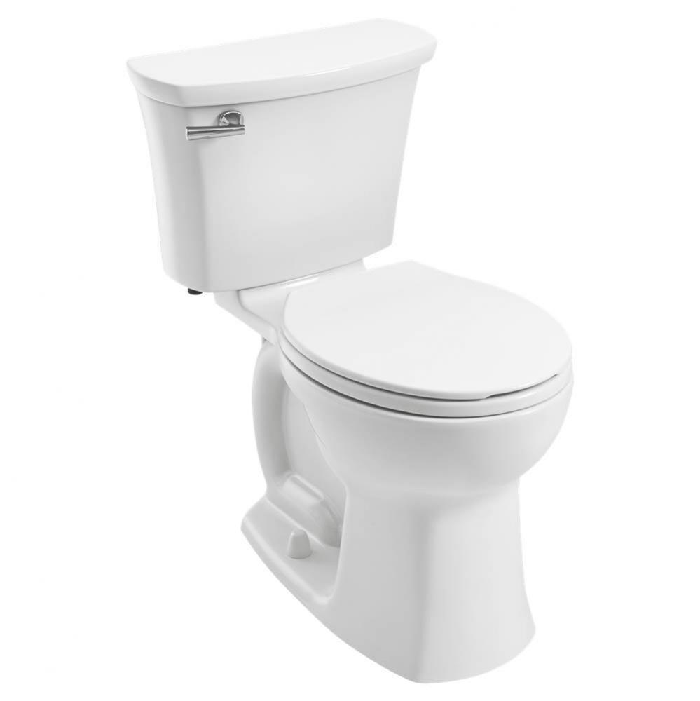 Edgemere® Two-Piece 1.28 gpf/4.8 Lpf Chair Height Round Front Toilet Less Seat
