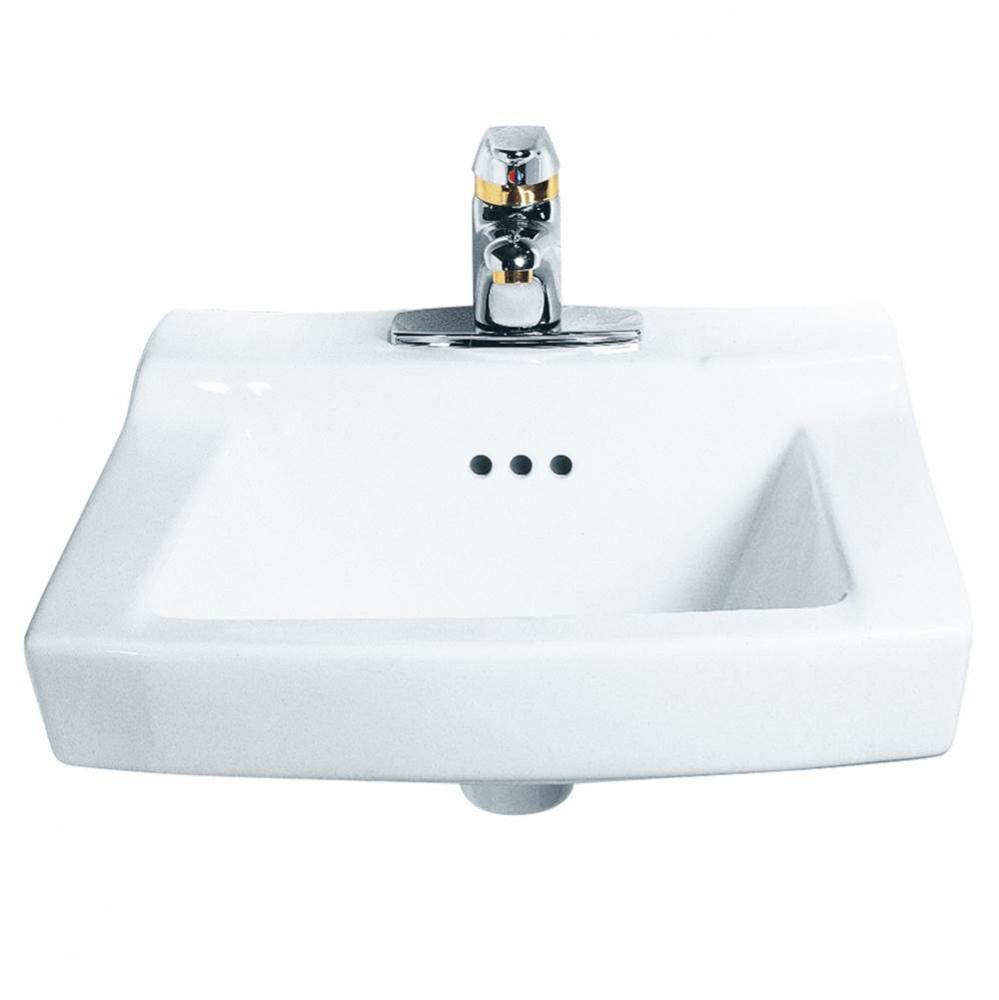 Comrade® Wall-Hung Sink With 4-Inch Centerset, Wall Hanger Included