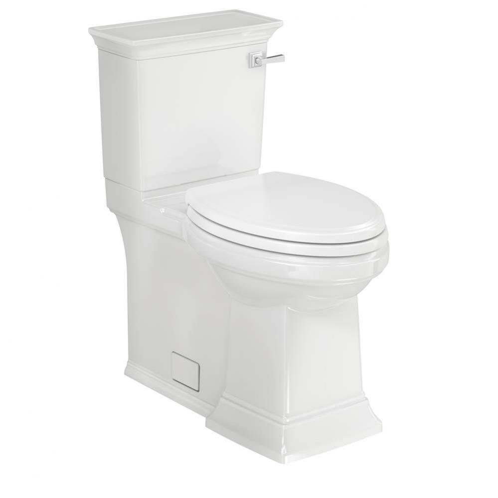 Town Square® S Skirted Two-Piece 1.28 gpf/4.8 Lpf Chair Height Right-Hand Trip Lever Elongate