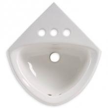American Standard 0451001.020 - Corner Minette® Wall-Hung Sink With Center Hole Only