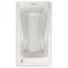 American Standard 2422068C.020 - Evolution® 60 x 32-Inch Deep Soak® Drop-In Bathtub With EverClean® Air Bath System