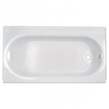 American Standard 2394202ICH.020 - Princeton® Americast® 60 x 34-Inch Integral Apron Bathtub Left-Hand Outlet Luxury Ledge