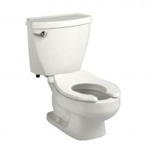American Standard 2315228.020 - Baby Devoro Two-Piece 1.28 gpf/4.8 Lpf 10-1/4-Inch Height Elongated Toilet