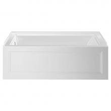 American Standard 2544202.020 - Town Square® S 60 x 32-Inch Integral Apron Bathtub With Left-Hand Outlet
