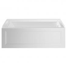 American Standard 2545102.020 - Town Square® S 60 x 30-Inch Integral Apron Bathtub With Right-Hand Outlet