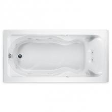 American Standard 2773018WC.020 - Cadet® 72 x 36-Inch Drop-In Bathtub With EverClean® Hydromassage System