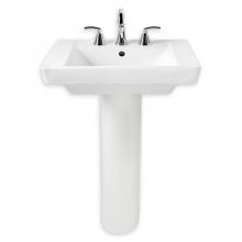 American Standard 0641100.020 - Boulevard® Center Hole Only Pedestal Sink Top and Leg Combination