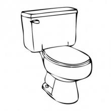 American Standard 047148-0200A - Left Hand Toilet Trip Lever