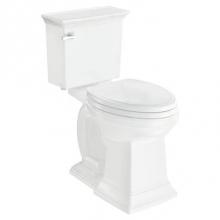 American Standard 2917228.020 - Town Square® S Two-Piece 1.28 gpf/4.8 Lpf Chair Height Elongated Toilet Less Seat