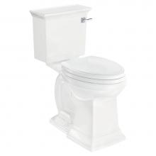 American Standard 2917823.020 - Town Square® S Two-Piece 1.28 gpf/4.8 Lpf Chair Height Right-Hand Trip Lever Elongated Toilet