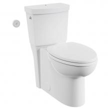 American Standard 2989769.020 - Cadet® Touchless Chair Height Elongated Skirted Toilet with Seat and Locking Device