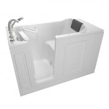 American Standard 3051.119.ALW - Acrylic Luxury Series 30 x 51 -Inch Walk-in Tub With Air Spa System - Left-Hand Drain With Faucet