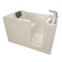 American Standard 3051.119.ARL - Acrylic Luxury Series 30 x 51 -Inch Walk-in Tub With Air Spa System - Right-Hand Drain With Faucet