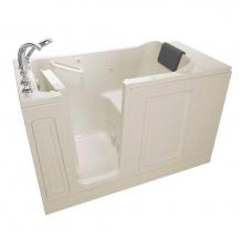 American Standard 3051.119.WLL - Acrylic Luxury Series 30 x 51 -Inch Walk-in Tub With Whirlpool System - Left-Hand Drain With Fauce