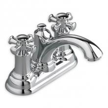American Standard 7415221.002 - Portsmouth 4-In. Centerset 2-Handle Bathroom Faucet 1.2 GPM with Cross Handles